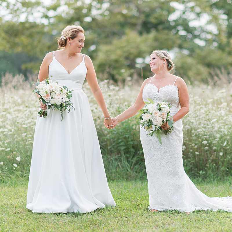 Stone Acres Farm Wedding:
Cait and Mandi are Married!